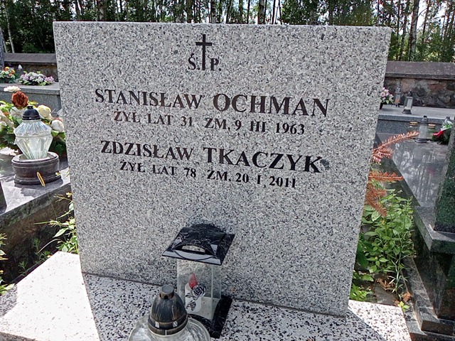 Grób ZDZISŁAW TKACZYK